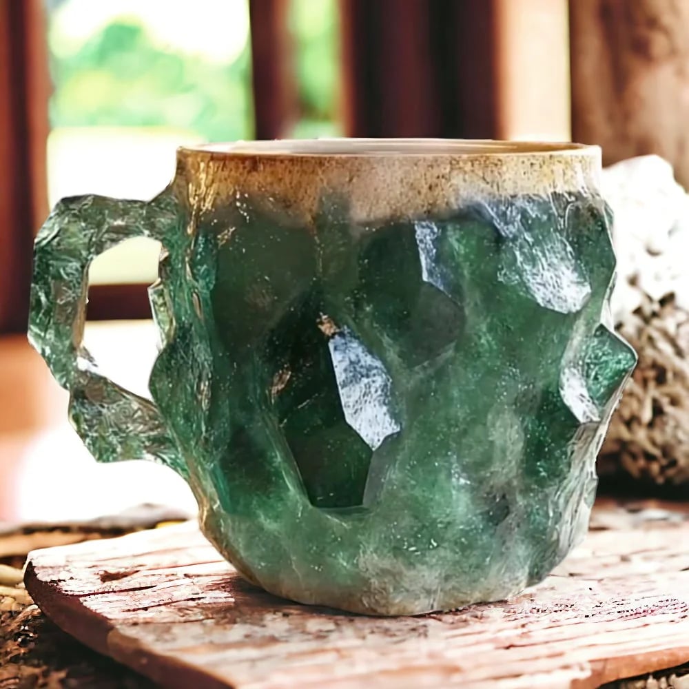 🥃2025 New Mineral Crystal Coffee Mugs