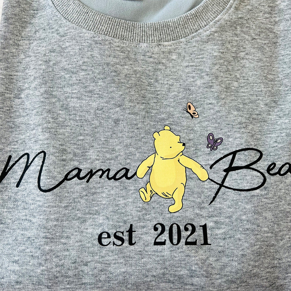 Sudadera personalizada de mamá osa 