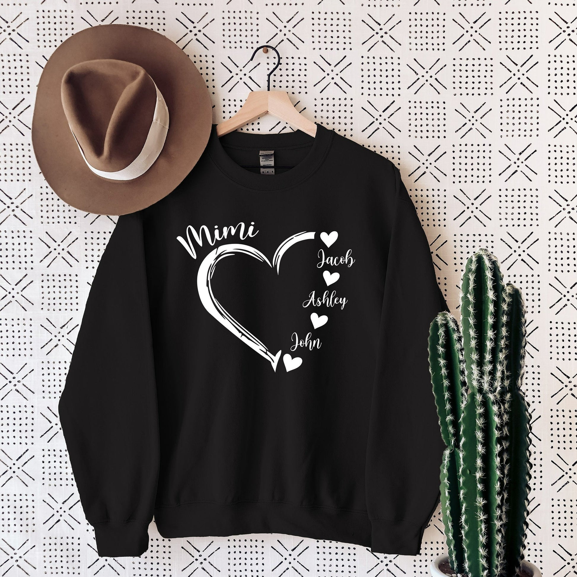 Mommy's Sweethearts - Family Personalized Custom Unisex T-shirt, Hoodie, Sweatshirt - Gift For Grandma