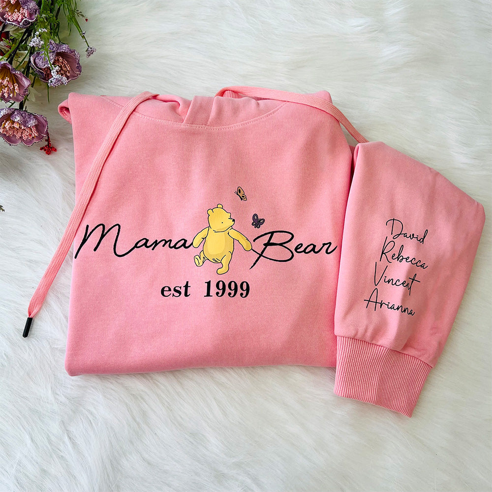 Sudadera personalizada de mamá osa 