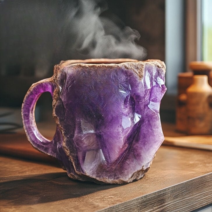 🥃2025 New Mineral Crystal Coffee Mugs