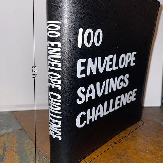 100 Envelope Challenge Binder-Easy And fun Way To Save $5,050 - MyLoveCustom(New)