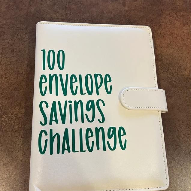 100 Envelope Challenge Binder-Easy And fun Way To Save $5,050 - MyLoveCustom(New)