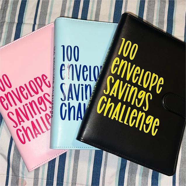 100 Envelope Challenge Binder-Easy And fun Way To Save $5,050 - MyLoveCustom(New)