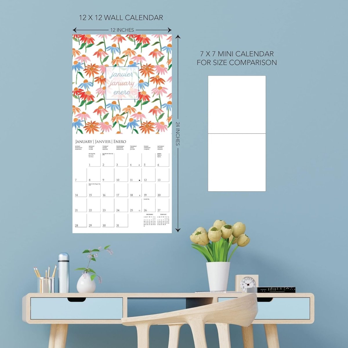 2024 WALL CALENDAR - MyLoveCustom(New)