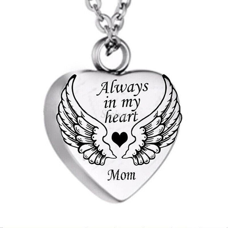 A Piece Of My Heart Lives In Heaven-Souvenir/Urn Pendant - MyLoveCustom(New)