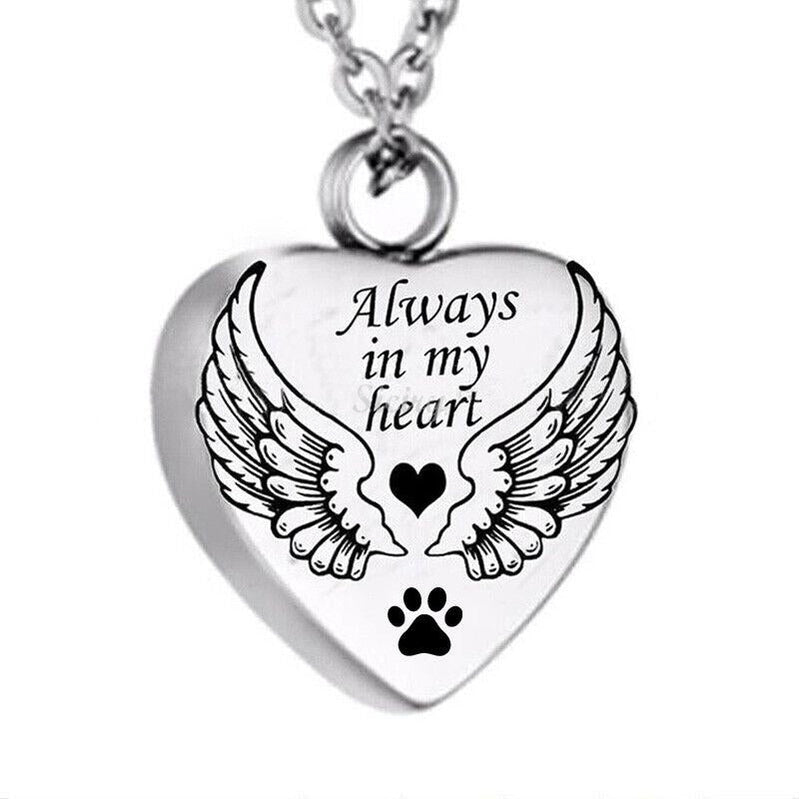 A Piece Of My Heart Lives In Heaven-Souvenir/Urn Pendant - MyLoveCustom(New)