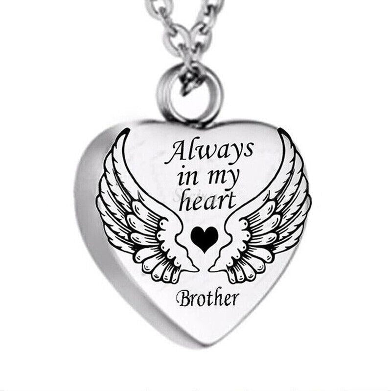 A Piece Of My Heart Lives In Heaven-Souvenir/Urn Pendant - MyLoveCustom(New)