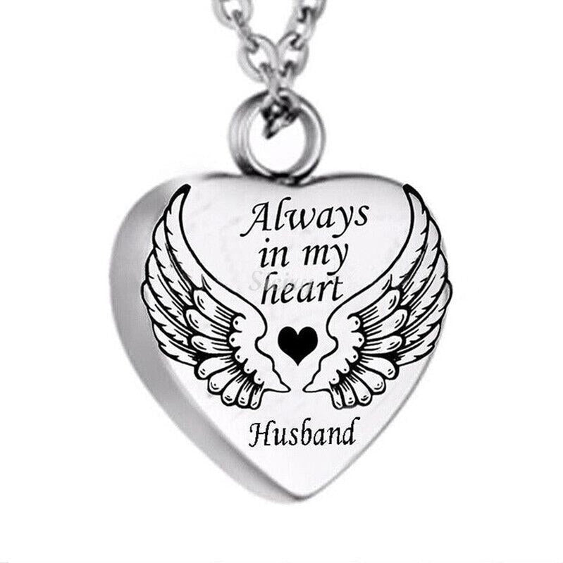 A Piece Of My Heart Lives In Heaven-Souvenir/Urn Pendant - MyLoveCustom(New)