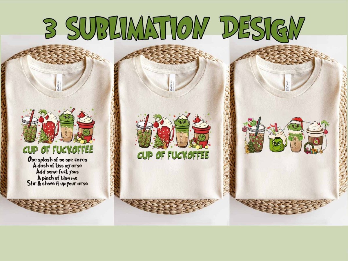 Christmas Cup of F**offee T-Shirt/Sweatshirt/Hoodie-BUY 2 GET FREE SHIPPING - MyLoveCustom(New)