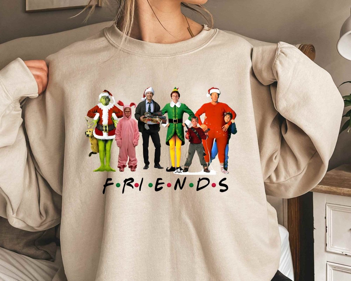 Christmas Movie Friends T-Shirt/Sweatshirt/Hoodie-BUY 2 GET FREE SHIPPING - MyLoveCustom(New)