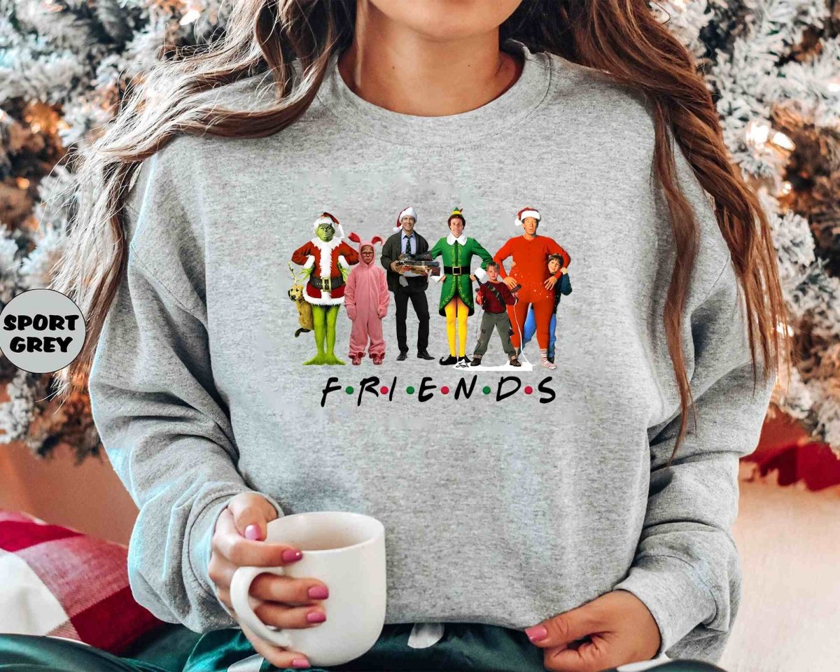 Christmas Movie Friends T-Shirt/Sweatshirt/Hoodie-BUY 2 GET FREE SHIPPING - MyLoveCustom(New)