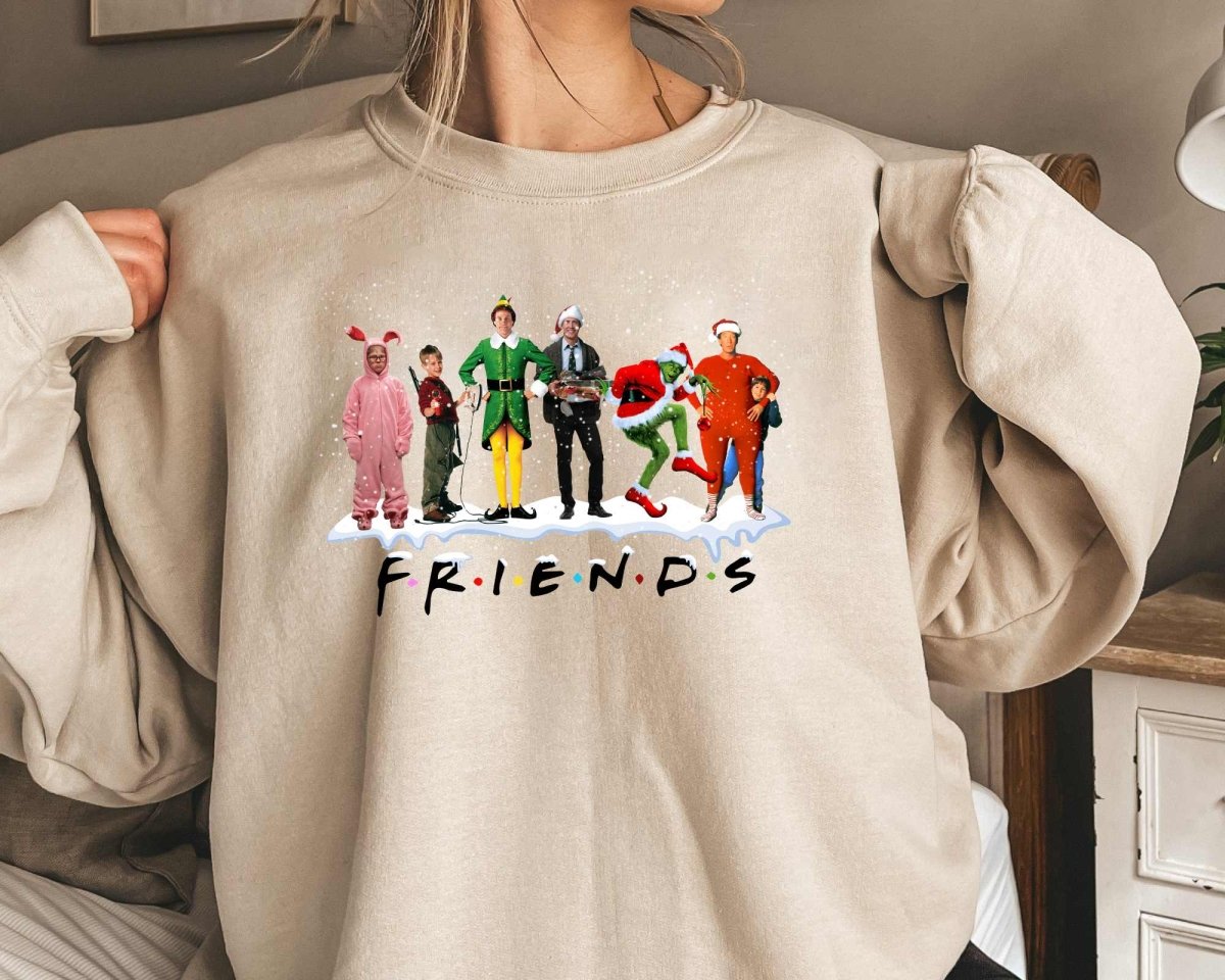 Christmas Movie Friends T-Shirt/Sweatshirt/Hoodie-BUY 2 GET FREE SHIPPING - MyLoveCustom(New)