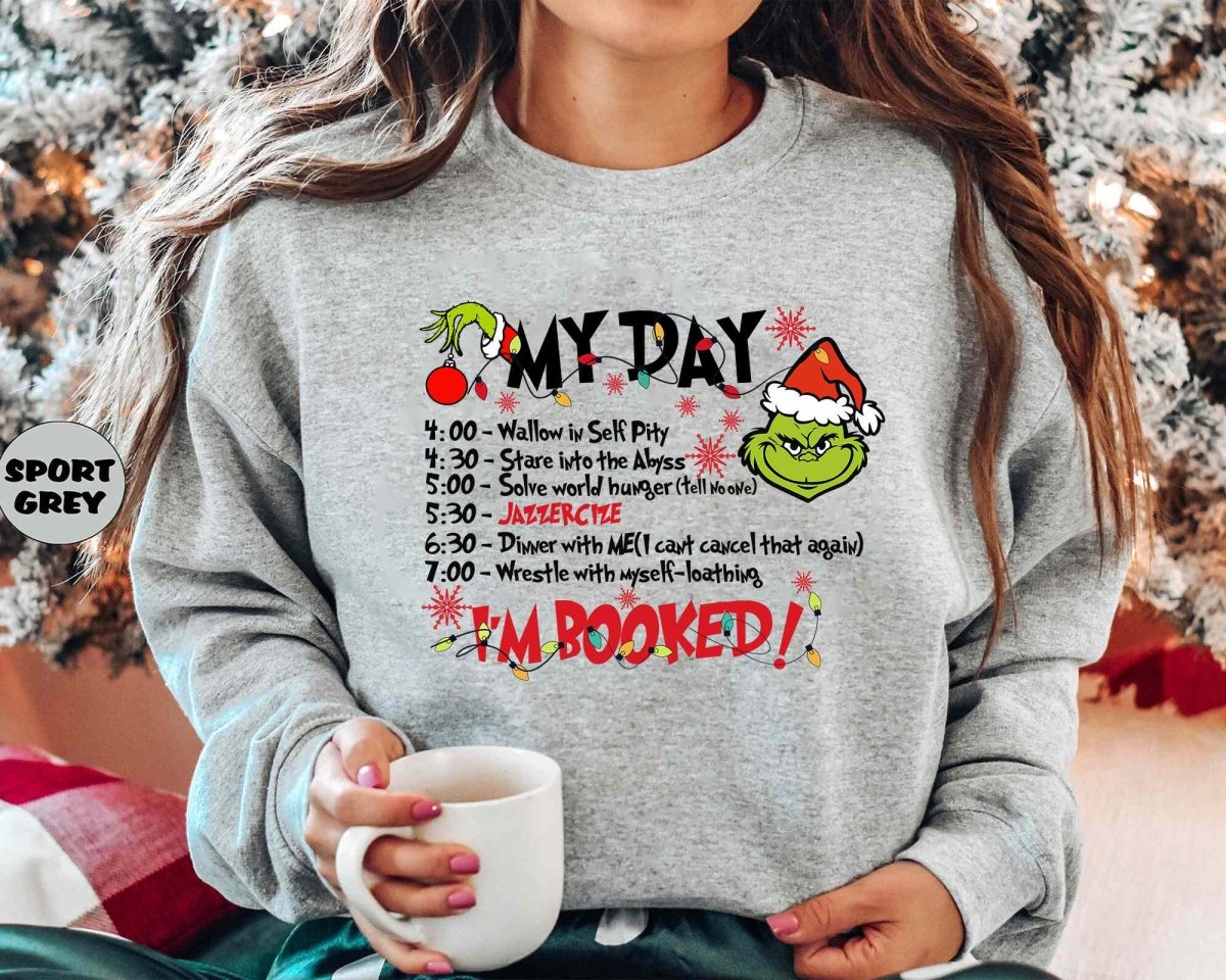 Christmas My Day I'M BOOKED T-Shirt/Sweatshirt/Hoodie-BUY 2 GET FREE SHIPPING - MyLoveCustom(New)