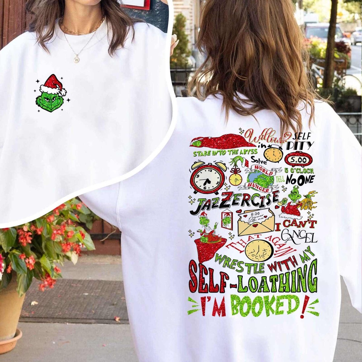 Christmas My Day I'M BOOKED T-Shirt/Sweatshirt/Hoodie-BUY 2 GET FREE SHIPPING - MyLoveCustom(New)