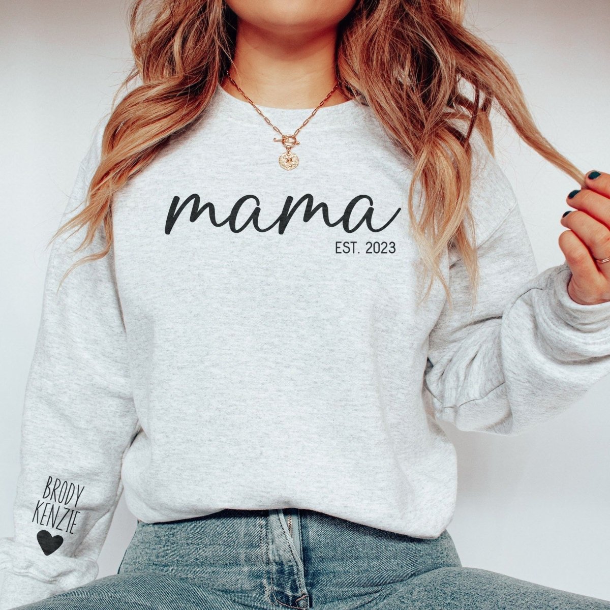 Custom Collar Mama T-Shirt/Sweatshirt/Hoodie-BUY 2 GET FREE SHIPPING！ - MyLoveCustom(New)