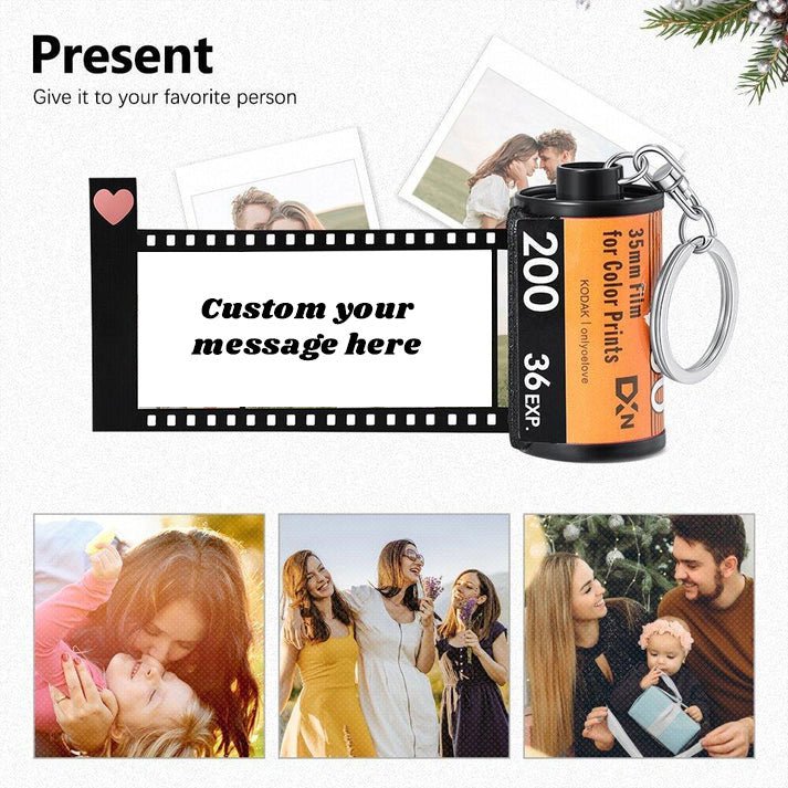 Custom Drive Safe Film Roll Keychain For Your Love - MyLoveCustom(New)