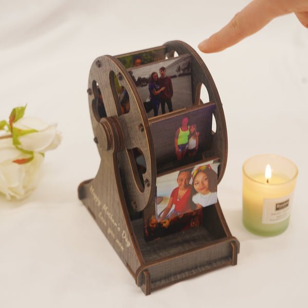 Personalized Mini Ferris Wheel with Photos, Best Father Gift For Him - MyLoveCustom(New)