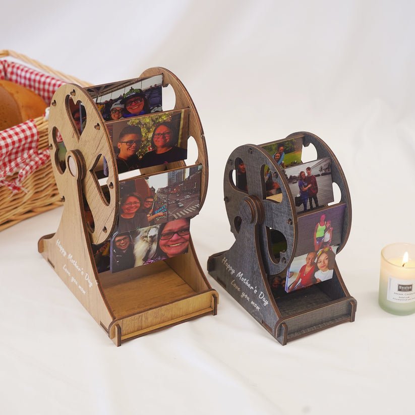 Personalized Mini Ferris Wheel with Photos, Best Father Gift For Him - MyLoveCustom(New)