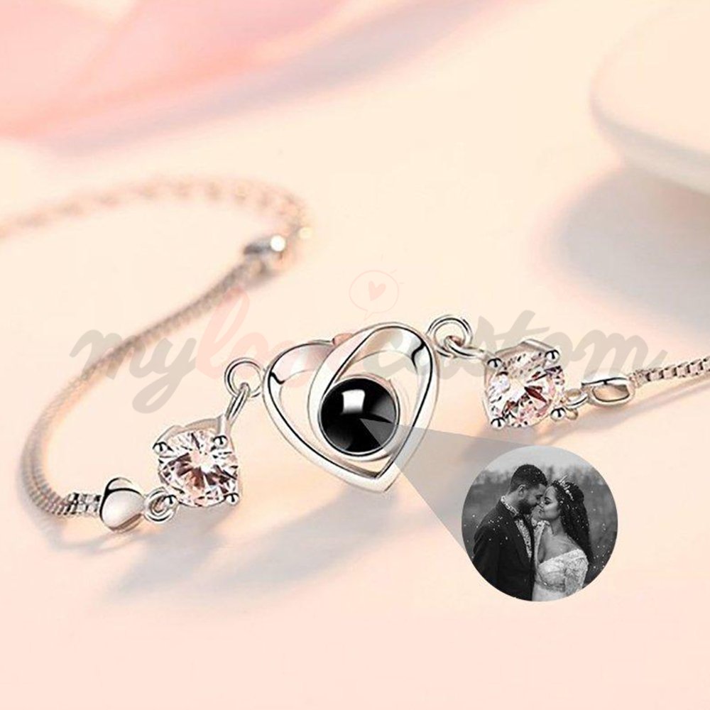 Personalized Photo Bracelet/Necklace/Keychain-BUY 2 GET FREE SHIPPING - MyLoveCustom(New)