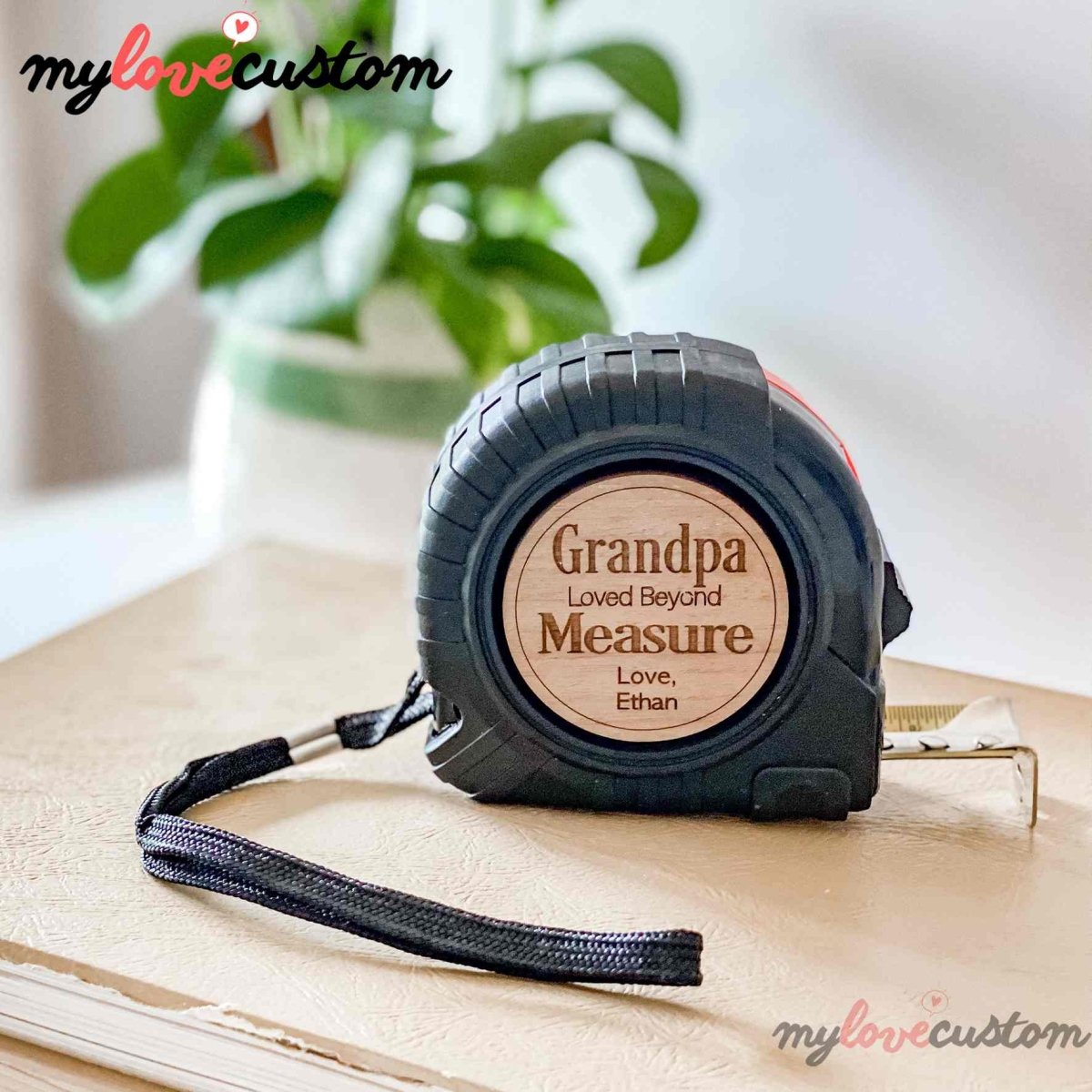 Personalized Tape Measure Hammer Set - Best Gift For Father's Day - MyLoveCustom(New)