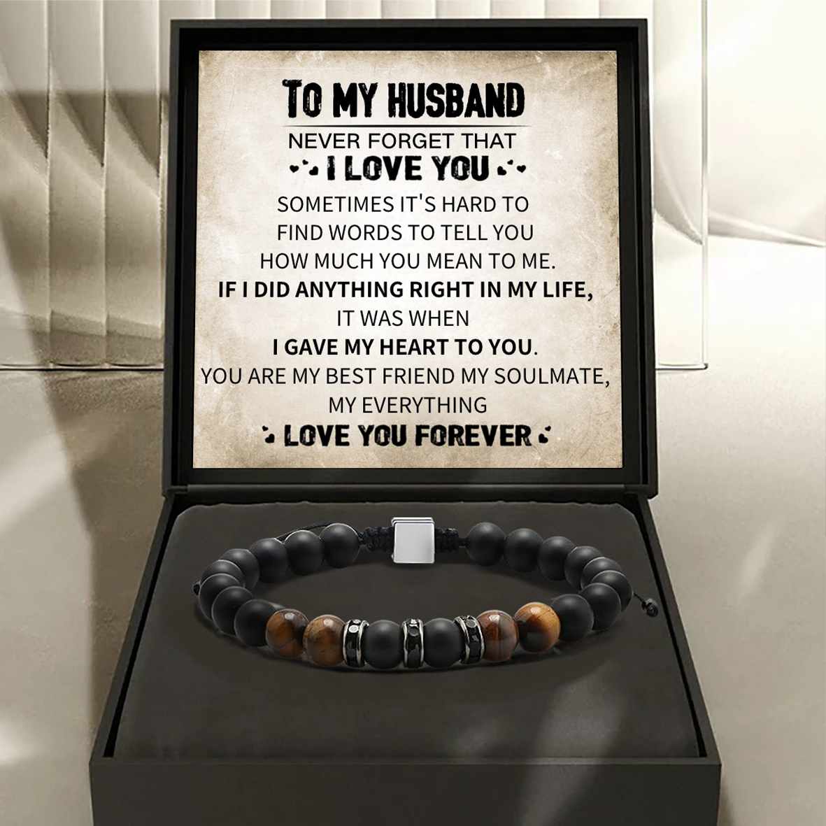 To My XX - Tiger's Eye Protection Bracele-Buy More & Save More - MyLoveCustom(New)